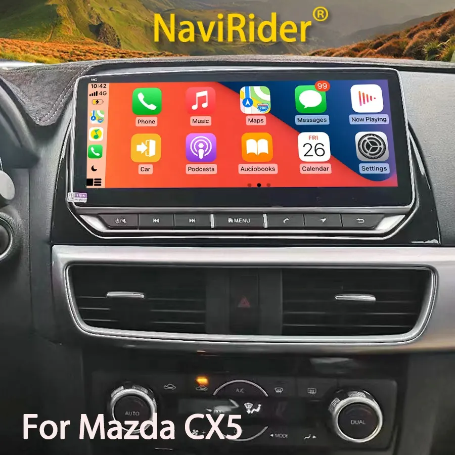 10.25 इंच एंड्रॉइड 13 कार रेडियो CX-5 मल्टीमीडिया ऑटो ब्लूटूथ कारप्ले के लिए Mazda cx5 cx 5 2013-2016 जीपीएस नेविगेशन वीडियो प्लेयर
