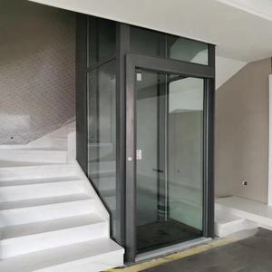 Mini-<span class=keywords><strong>ascenseur</strong></span> domestique 350kg 400kg 500kg, <span class=keywords><strong>ascenseur</strong></span> panoramique à entraînement AC avec plancher en PVC, <span class=keywords><strong>ascenseur</strong></span> résidentiel pour <span class=keywords><strong>extérieur</strong></span> de maison - Product Image 3