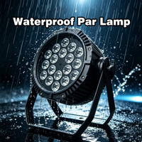 Projecteurs LED professionnels étanches pour extérieur, blanc 7000K, DMX512, pour mariages, DJ, discothèques, théâtres, événements, IP65