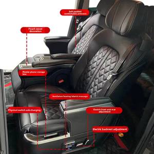 Sièges électriques de la deuxième rangée centrale pour Ford Explorer OLIVER, avec ventilation, chauffage et massage, pour modification et mise à niveau de sièges aviation - Product Image 2