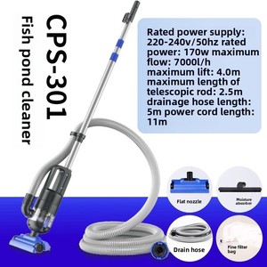 Sen Sen Fish <strong>Pond</strong> Vacuum <strong>Cleaner</strong> for Small Pools with Strong Suction Power Sludge &amp; Fish Feces Removal Aquarium Accessory - Product Image 6