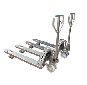 Transpaleta Hidráulica Manual de 2-2.5 Toneladas, Inox 540x1150mm, Ruedas de Nylon/Tándem, Precio de Fábrica - Product Image 4