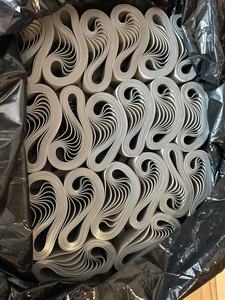 Delantal de goma con marco de anillo giratorio de alta calidad para repuestos de máquinas textiles - Product Image 3