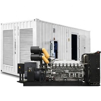 Générateur diesel Mitsubishi S12R-PTA2-C, moteur Stamford ou Marelli, puissance 1100 kW, générateur silencieux, générateur électrique 1200 kW, prix