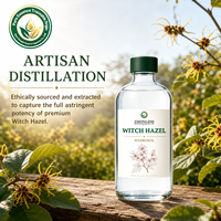 Hydrolat d'Hamamélis Artisanal (Hamamelis Virginiana) Pur Astringent Puissant en Vrac pour les Marques et la Production Professionnelle