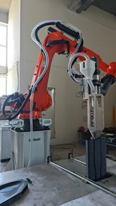 Robot Industriale <span class=keywords><strong>KUKA</strong></span> KR210 R2700-2 a 6 Assi con Ugello per Stampa 3D di Calcestruzzo, Testa di Estrusione e Miscelatore - Product Image 3