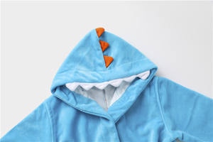 Toalla <span class=keywords><strong>de</strong></span> baño <span class=keywords><strong>de</strong></span> alta calidad para bebé, albornoz <span class=keywords><strong>de</strong></span> algodón orgánico <span class=keywords><strong>de</strong></span> bambú <span class=keywords><strong>de</strong></span> terciopelo, toalla con capucha para bebé con orejas <span class=keywords><strong>de</strong></span> Animal lindo infantil - Product Image 6