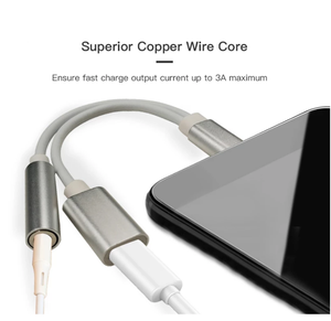 2 dans 1 USB-C À 3.5mm <span class=keywords><strong>Casque</strong></span> Jack Adaptateur Pour <span class=keywords><strong>Samsung</strong></span> S20 Ultra Note 20 10 Plus S21 Ipad Pro Type-C Charge Audio Aux Splitter - Product Image 4
