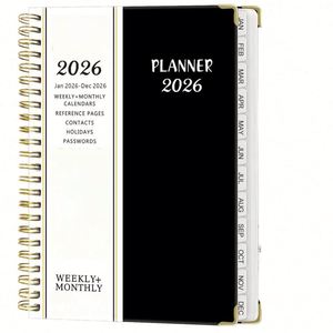 2025 Luxury Business Office A5 Spiral Leather Cover Notebook Gift Set 100 <b>Sheets</b> Custom Logo Bulk Wholesale Corporate - Product Image 4