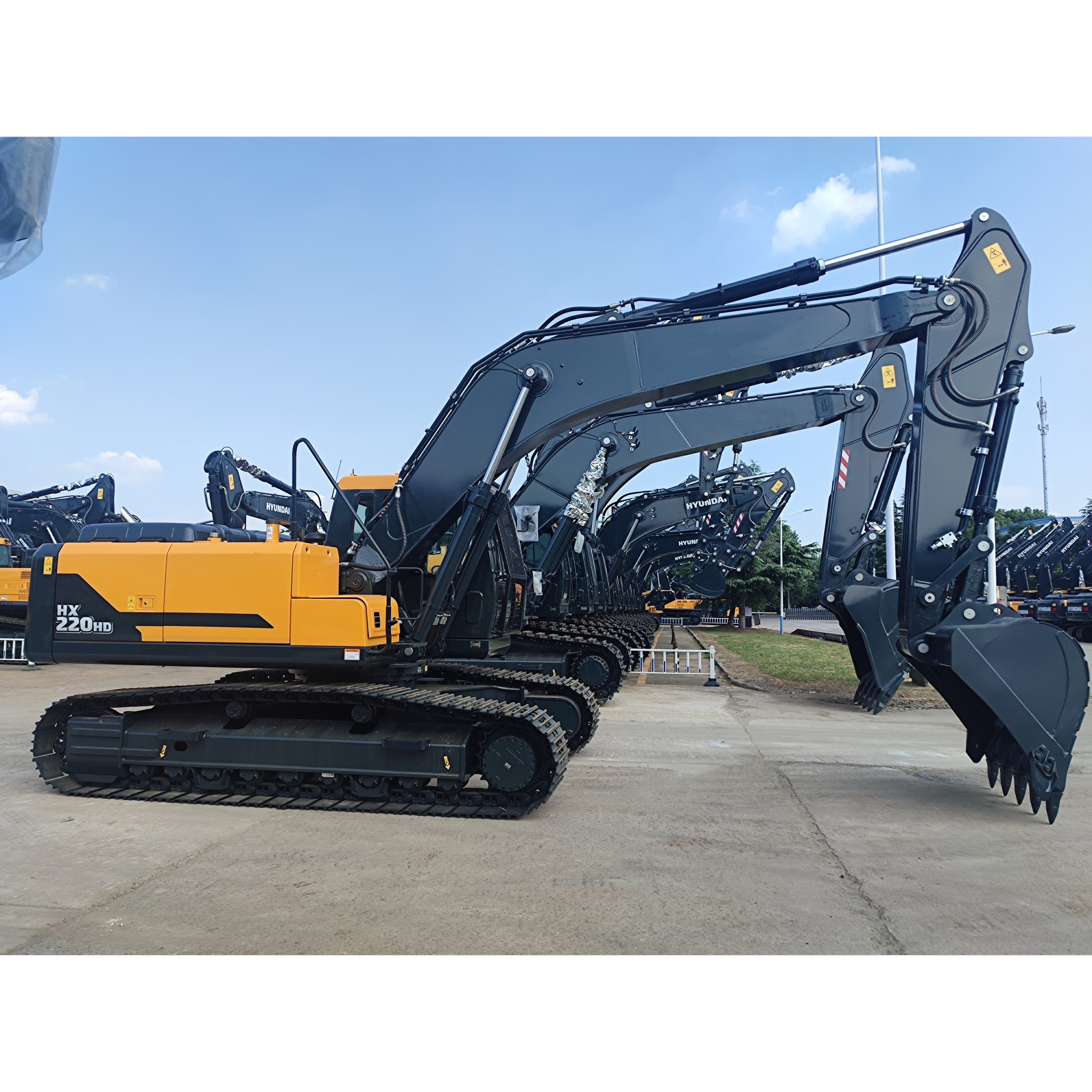 Новый 22 тонн HX220HD гидравлический экскаватор трактор с запасными частями для продажи