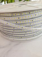 Type de prise de AC220V-IP65-2835-120D-8MM-6000K bandes lumineuses enveloppées de caoutchouc de silicone diverses applications industrielles lampes au néon
