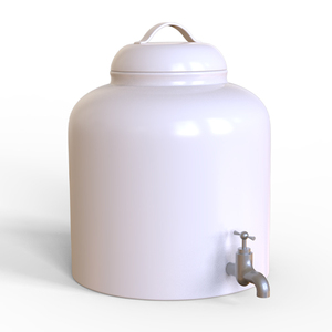 Bulk OEM ODM puro colore arancione 3-5 gal grande acqua di sorgente bevande servire merce depuratore d'acqua serbatoi ceramica coccio acqua <span class=keywords><strong>Dispenser</strong></span> - Product Image 2