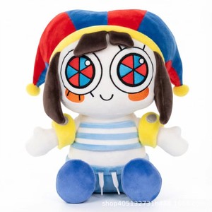Juguete de peluche Digital Circus de moda en TikTok al por mayor, Pomni Glitch Caine, antiestrés, de malla lavable, unisex - Product Image 2
