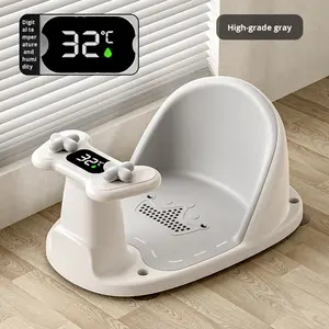 Set Sedile <span class=keywords><strong>da</strong></span> <span class=keywords><strong>Bagno</strong></span> Multifunzione con Sensore di Temperatura <span class=keywords><strong>per</strong></span> Neonati, Sedile Universale in Plastica <span class=keywords><strong>per</strong></span> <span class=keywords><strong>Vasca</strong></span> <span class=keywords><strong>da</strong></span> <span class=keywords><strong>Bagno</strong></span>, <span class=keywords><strong>Ausilio</strong></span> <span class=keywords><strong>per</strong></span> il Bagnetto dei Bambini - Product Image 6