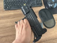 Pistolet de lavage haute pression 3/8 pour voiture, type Fusil de simulation UZI, avec 4 buses et gants