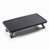 Tablette de voiture Tesla Model 3 Y en bois composite/PC, plateau pliable pour ordinateur portable, accessoires intérieurs pour console centrale et volant