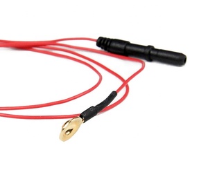 10ชิ้น DIN หลากสี1.5มม. ปลั๊กตัวเมียและชุบทองสายเคเบิล <span class=keywords><strong>EEG</strong></span> สมองนอนหลับ, 1.5เมตร - Product Image 5