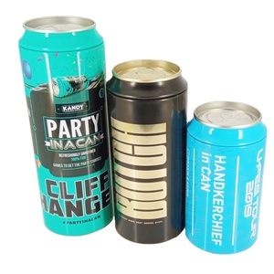 Custom Can Gifts Wholesale for Socks T-Shirt and Towel Packaging Tin Box Promotion Gifts Can