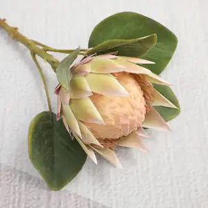 Simulation Retro Large Protea Cynaroides Proba Wang Hua Wedding Decoration Artificial