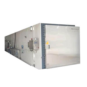 เครื่องนึ่งฆ่าเชื้อแบบอัตโนมัติ SUS 304 ปรับความจุได้ สำหรับถุง/ขวดเพาะเห็ดแบบแนวนอน ใช้ไอน้ำอุณหภูมิสูง - Product Image 1