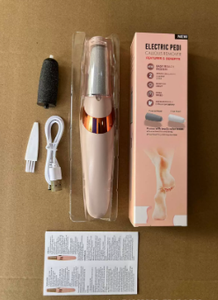 Juego de herramientas de pedicura eléctricas profesionales <span class=keywords><strong>Lima</strong></span> de pie de estilo de moda <span class=keywords><strong>para</strong></span> el cuidado de los pies agrietados callosos secos hechos de plástico - Product Image 6