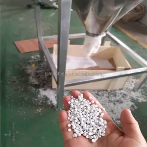 Estrusore conico a doppia vite con sistema di raffreddamento ad aria per linea di pellettizzazione in PVC/macchina granulatore a taglio caldo