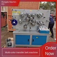 Nouvelle machine d'impression numérique quadricolore pour étiquettes de lavage et marques déposées, idéale pour les vêtements et les rubans de revêtement