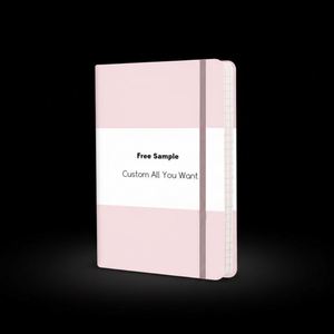 Promotion Customizable Logo Dotted Pages with Elastic Band A5 Hardcover Notebook Journal - Product Image 5