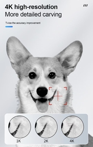 Hualong เครื่องทำเครื่องหมายเลเซอร์ขนาดเล็ก8.5KG 4K HD สำหรับโลหะพลาสติกหนังทาสีไม้แกะสลักเลเซอร์ - Product Image 5