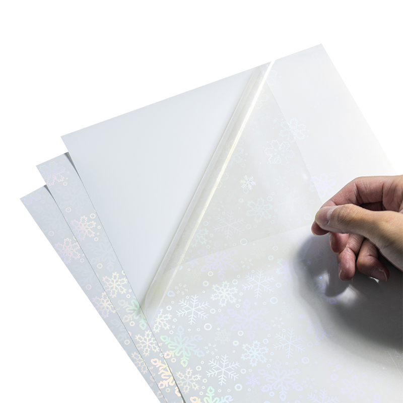 Flocon de neige transparent