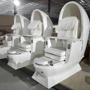 Best Beauty Nail Salon Spa Massage Chair Egg Shape Pedicure Chair for Sale - Product Image 3