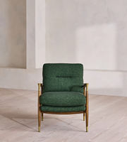 Fauteuil en tissu moderne italien pour salon, chaise individuelle en bois massif, chaise longue en velours pour chambre et bureau à domicile
