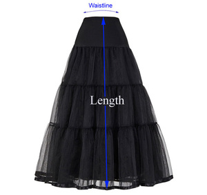 SD femmes Voile Crinoline <span class=keywords><strong>jupon</strong></span> sous-jupe femmes cheville longueur <span class=keywords><strong>mariage</strong></span> glisse Crinoline <span class=keywords><strong>cerceau</strong></span> <span class=keywords><strong>jupon</strong></span> jupe - Product Image 6