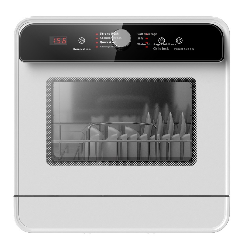 Customized 4-Set Smart Freestanding Dishwasher for Household RV Hotel Use 220V British European Standard Automatic New Condition