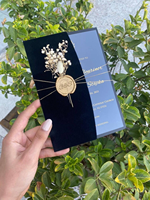 Cartes d'invitation de mariage et de Quinceañera personnalisées en acrylique transparent de luxe, élégantes, pour la Saint-Valentin, avec enveloppe en velours, vente en gros