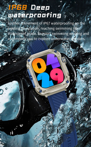 สมาร์ทวอทช์ Z85 Max แถมฟรีสายนาฬิกา 3 เส้น <span class=keywords><strong>วัด</strong></span>อัตราการเต้นของหัวใจ <span class=keywords><strong>วัด</strong></span><span class=keywords><strong>ออกซิเจน</strong></span>ในเลือด ตรวจสอบสุขภาพ บลูทูธ กันน้ำ IP68 GPS นาฬิกาอัจฉริยะสำหรับเล่นกีฬา - Product Image 5