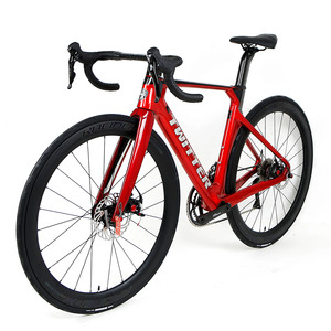 Vélo de route <span class=keywords><strong>Twitter</strong></span> 700c 50mm roues en carbone à travers l'essieu frein à disque 24 vitesses cadre en carbone vélo de route - Product Image 5