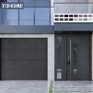 Porte de garage pliante de haute qualité, garantie US standard 5 ans, 10 <span class=keywords><strong>x</strong></span> 12 pieds, style contemporain moderne, portes de garage à enroulement rapide. - Product Image 6