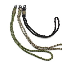 Collier lanière paracord extérieur camping paracorde tressé lanière de téléphone portable aigle bec boucle pendentif survie porte-clés