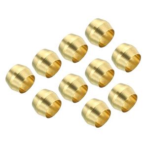 Manchon de compression en laiton 1/2 pouce en laiton <span class=keywords><strong>olive</strong></span> à double cône - Product Image 2