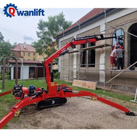Nouvelle grue araignée électrique haut de gamme avec flèche longue pour le levage de verre