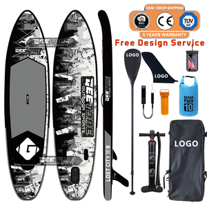 Geetone personalizar logotipo de marca diseño libre BSCI Paddle Board inflable <span class=keywords><strong>Sup</strong></span> Boards Paddleboard precio barato calidad impresión de imagen - Product Image 1