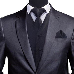 <span class=keywords><strong>Gilet</strong></span> à fleurs <span class=keywords><strong>pour</strong></span> homme, <span class=keywords><strong>cravate</strong></span>, avec poche, carré, Style professionnel, tenue de soirée formelle <span class=keywords><strong>pour</strong></span> <span class=keywords><strong>mariage</strong></span> - Product Image 4