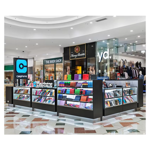 Muebles para Tiendas Minoristas, Madera Contrachapada E1, Moderno <span class=keywords><strong>y</strong></span> Atractivo Exhibidor con Tira de Luz LED, Vitrinas Económicas para Teléfonos <span class=keywords><strong>Celulares</strong></span> - Product Image 2