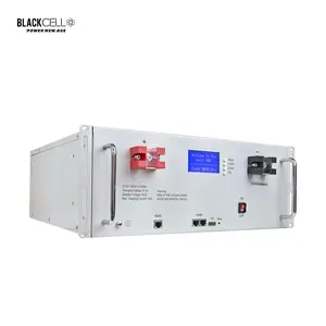 BLACKCELL 51.2v 100ah 리튬 이온 배터리 48V 100Ah 5kw 6kw 10kw 태양계 48v 100ah lifepo4 배터리 팩