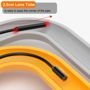 Endoscopio Portátil con Pantalla de 4.3 Pulgadas y Cable Rígido para Inspección de Tuberías, Drenajes y Alcantarillado - Product Image 6