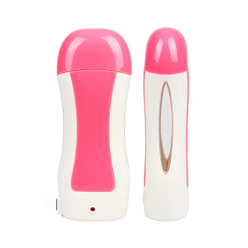 Летний гаджет ручной восковая полоска машина 100 мл один мини роликовый депилятор с картриджем нагревания воска, Накручивающийся депилятор, бытовой