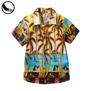 Chemises Hawaïennes Aloha pour Hommes à Manches Courtes, Imprimées en 3D, Style Tropical Décontracté pour l'Été – Vente en Gros - Product Image 2