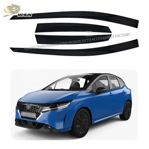 PMMA أو لنافذة نيسان نوت + واقي تنفيس للحقن الطقس واقي عاكس رياح فاخر واقي مطر - Product Image 1