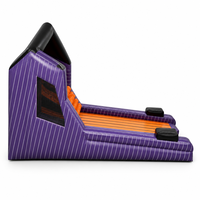 FUN BOUNCE Monster Roll, Tapete Inflable de PVC para Jugar al Aire Libre, para Uso Comercial y Doméstico
